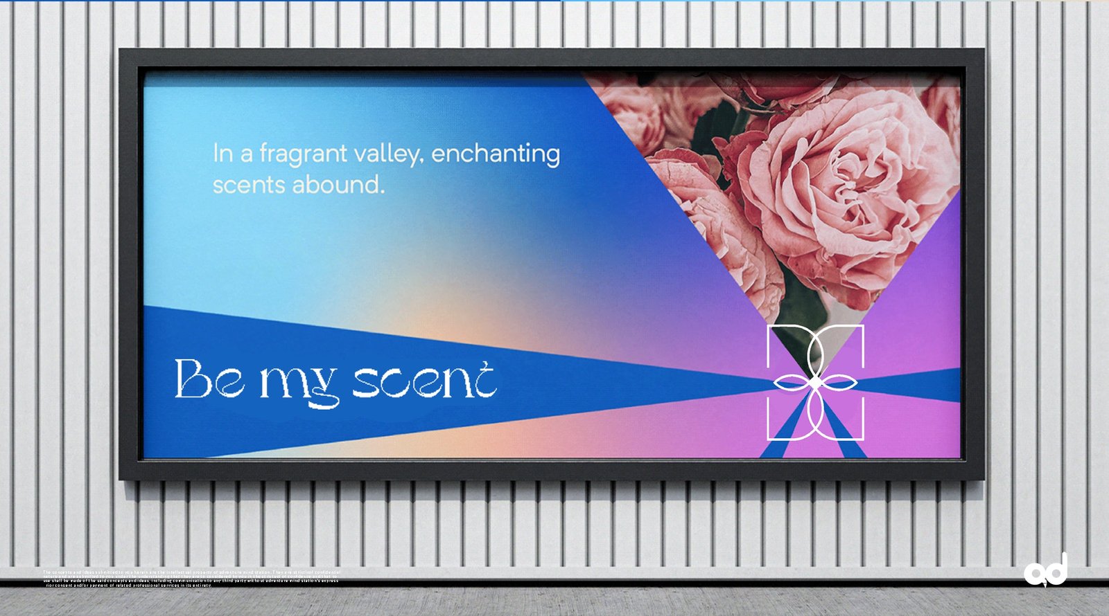 Be My Scent Letterhead and Folder