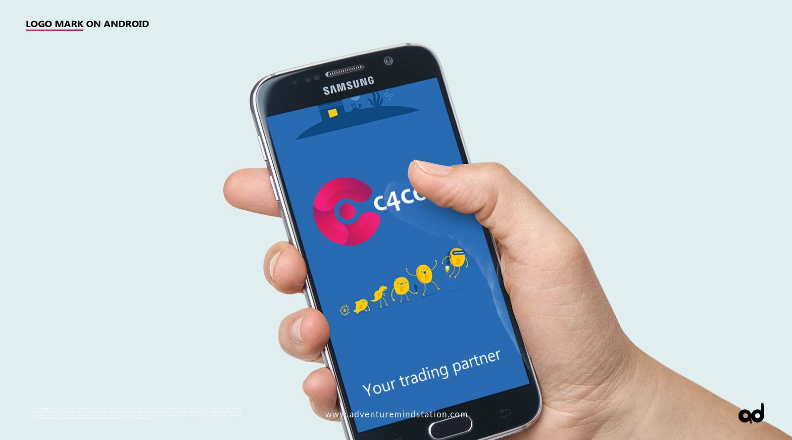 C4COIN Pattern on Phone