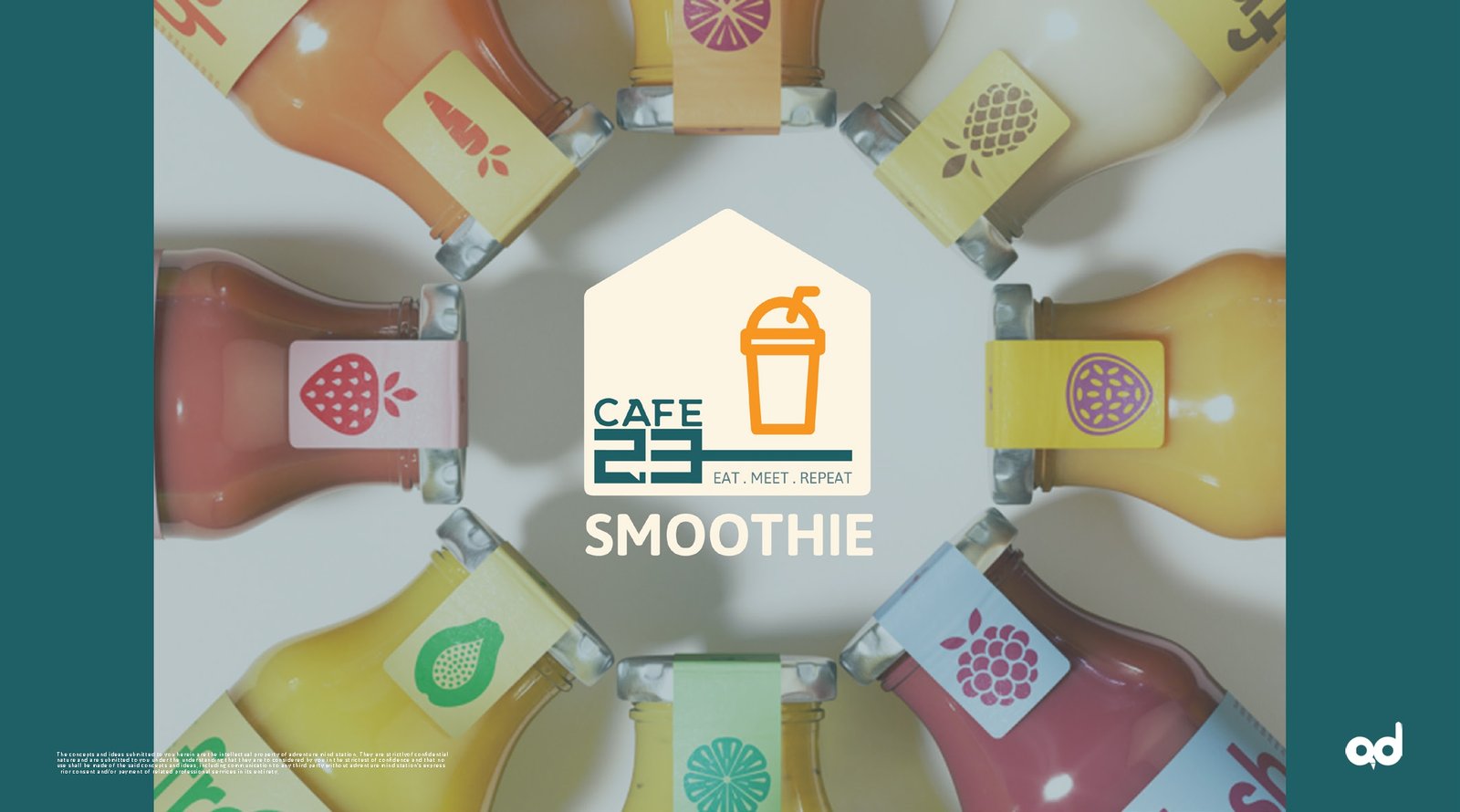 CAFE 23 Smoothie Bottle Tops