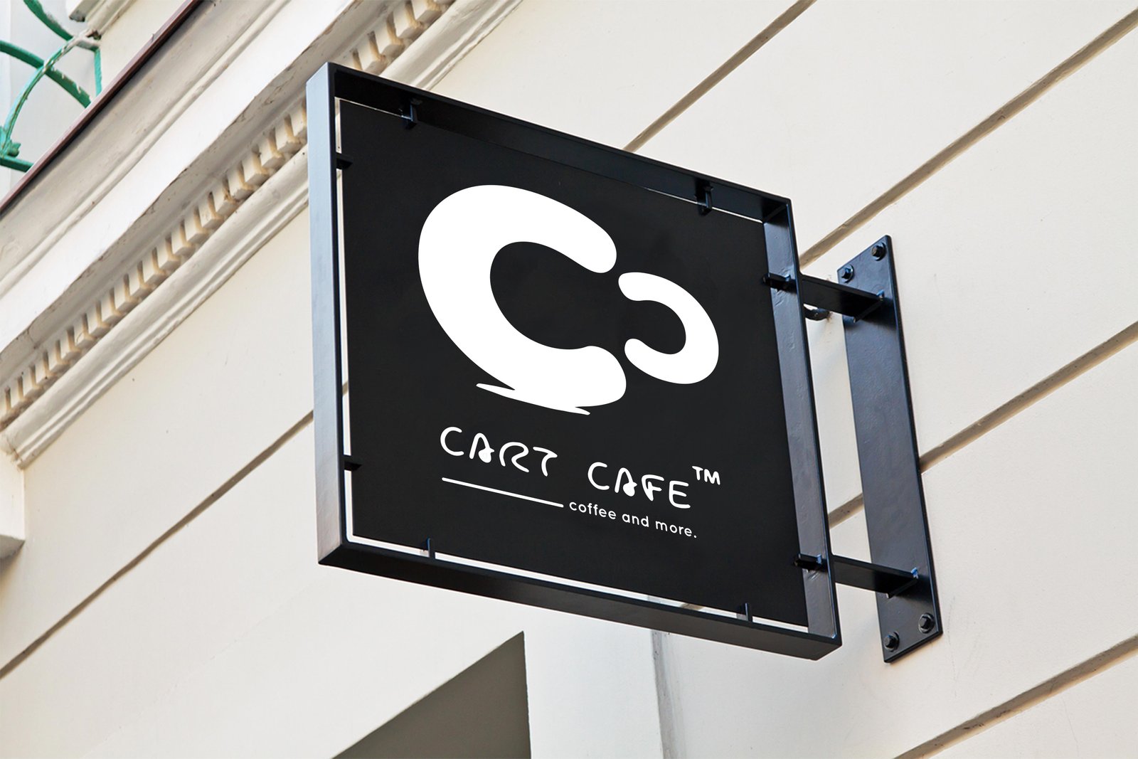 Cart Cafe Signboard