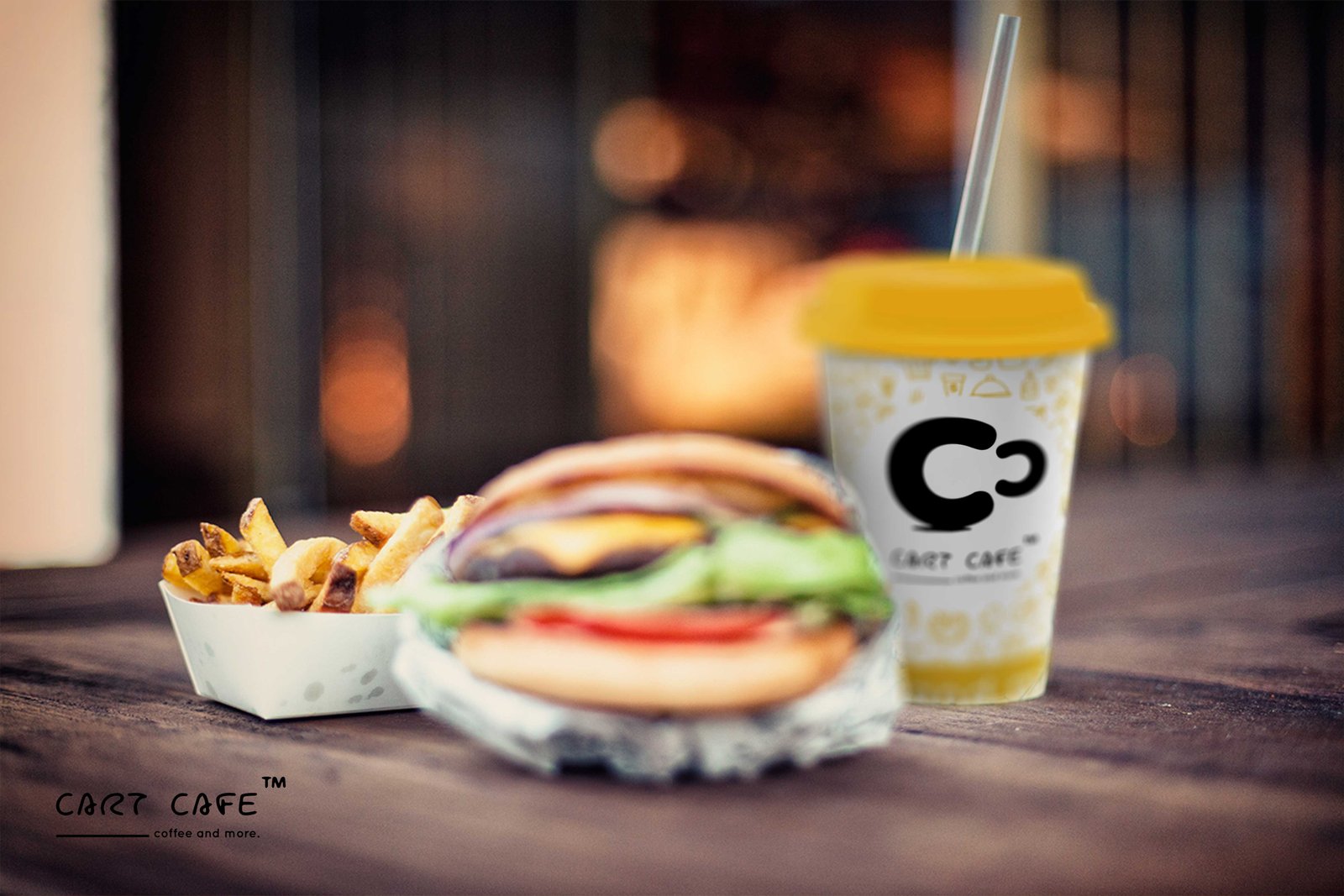 Cart Cafe Promotional Material