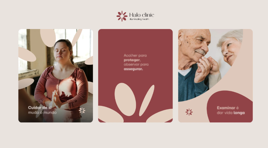 Visual identity collage