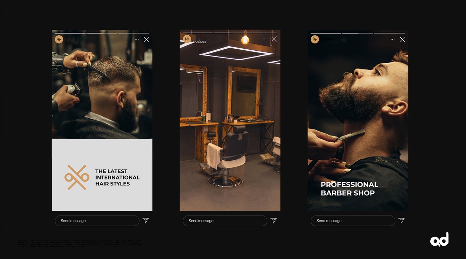 Le CASA Stylist Apron and Shave