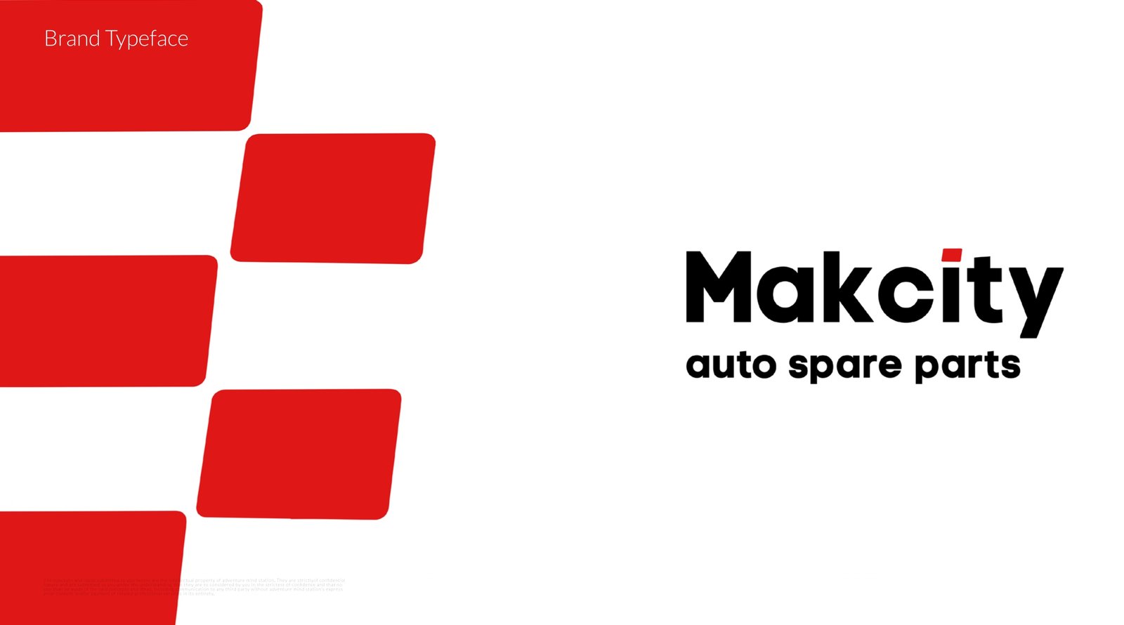 MakCity Brand Typeface