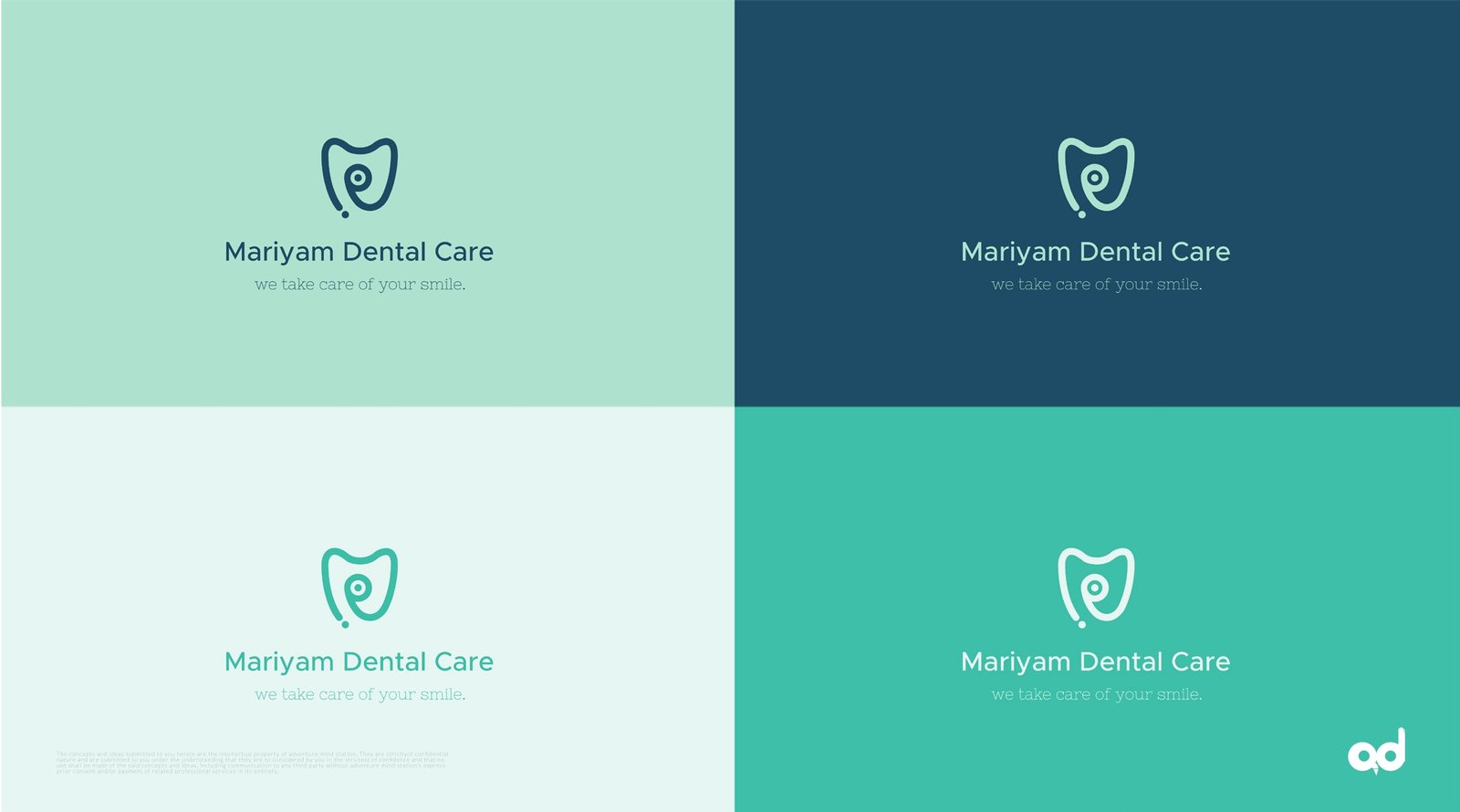 Mariyam Dental Care Color Palette