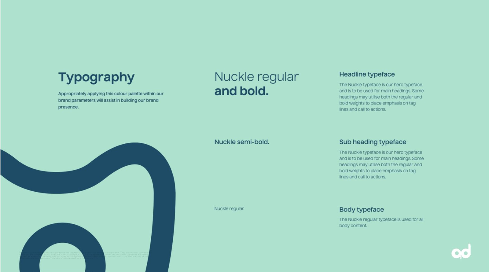 Mariyam Dental Care Typography