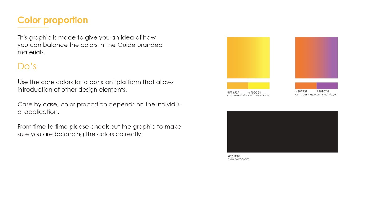 Namaste FM Color Palette