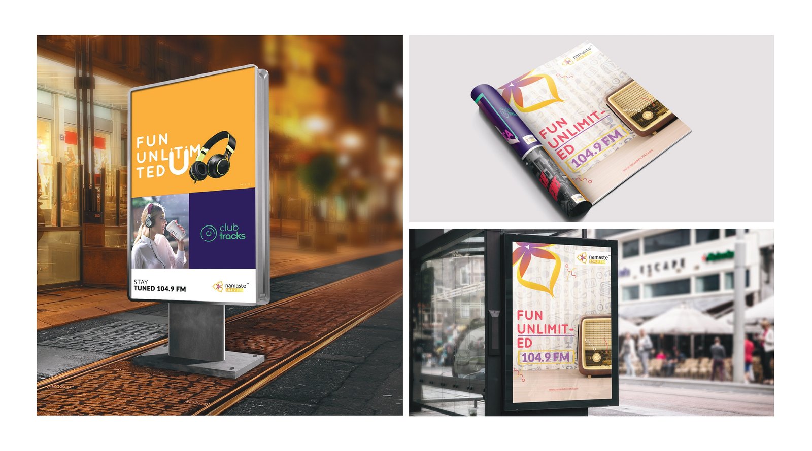 Namaste FM Pin Badges