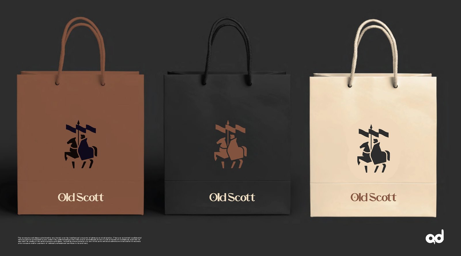 Old Scott Shopping Bags
