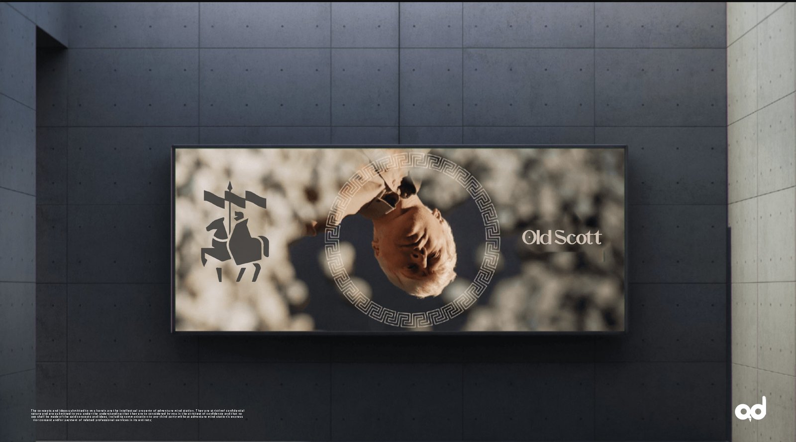 Old Scott Website Interface