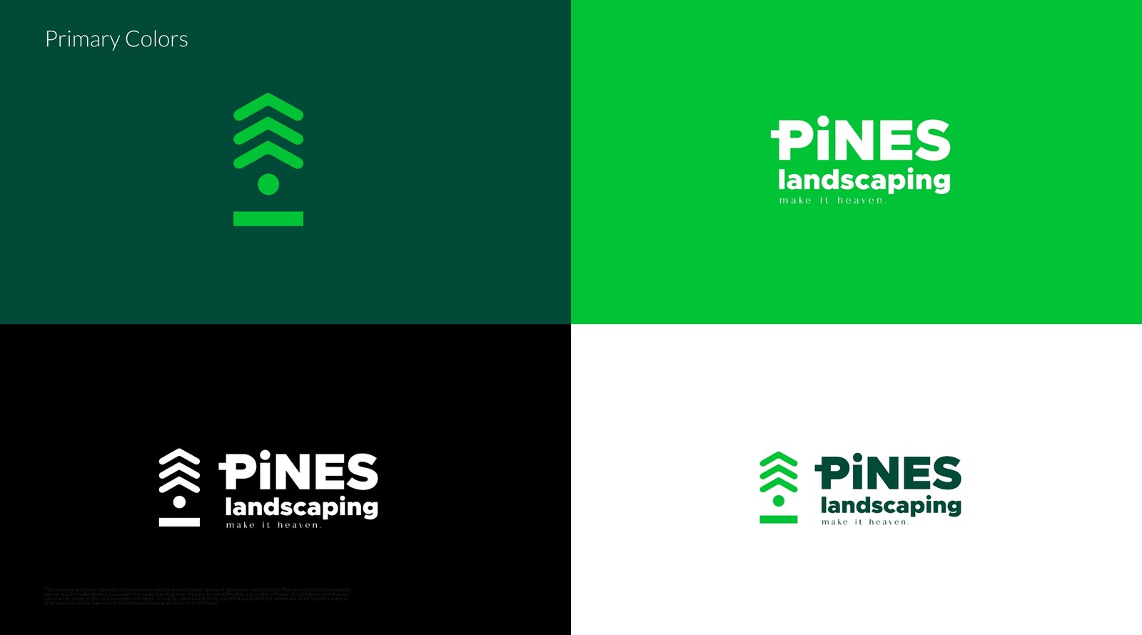 Pines Landscaping Primary Colors