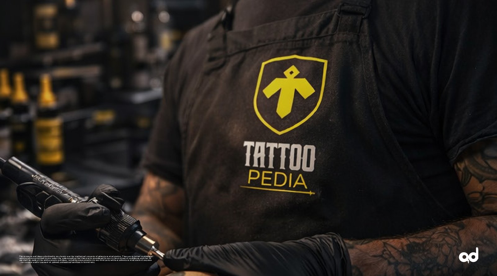 Tattoo Pedia Wall Logo