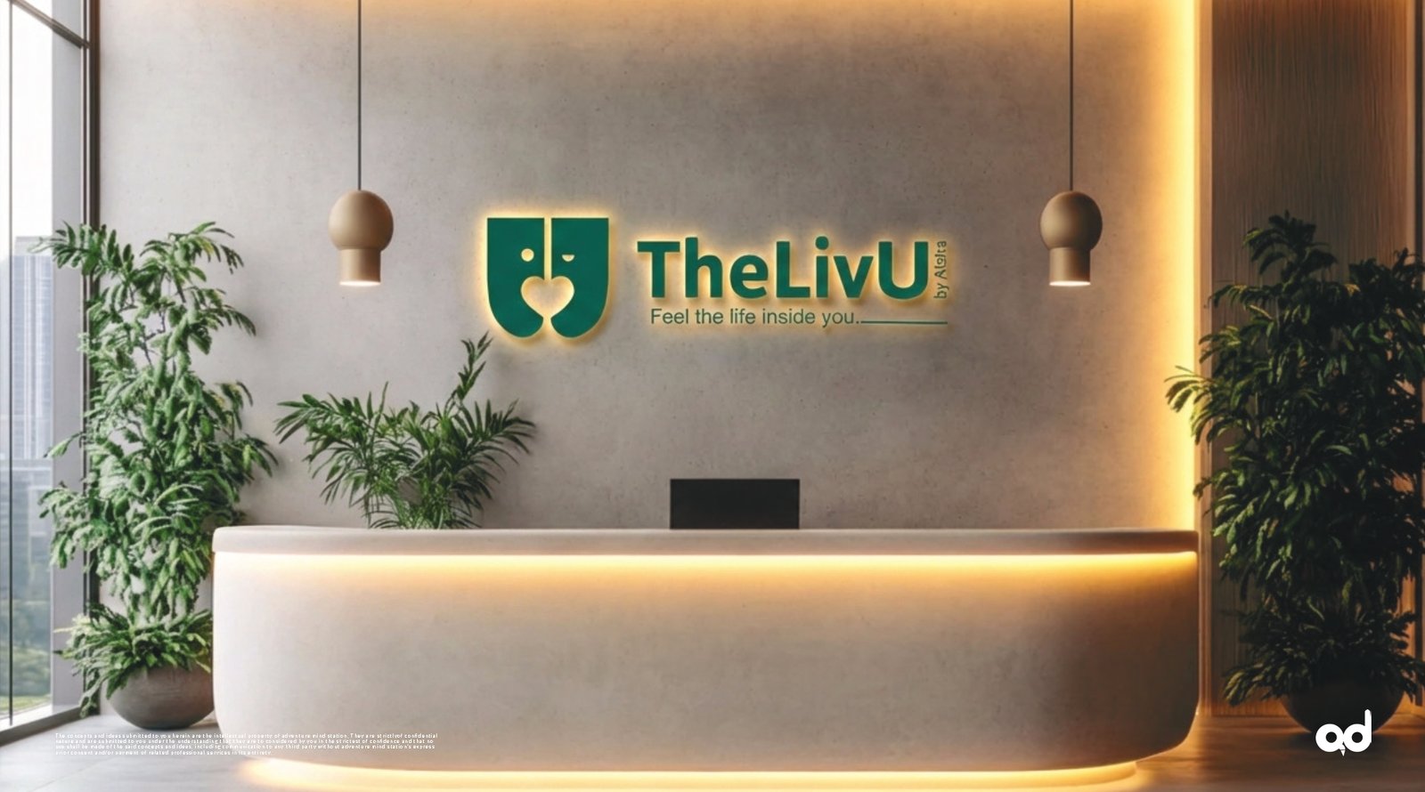TheLivU Office Signage